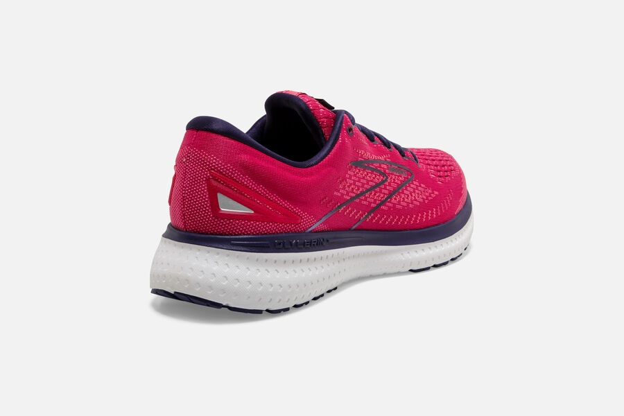 Brooks Glycerin 19 Road Running Shoes - Womens - Red/Black - LN8526940